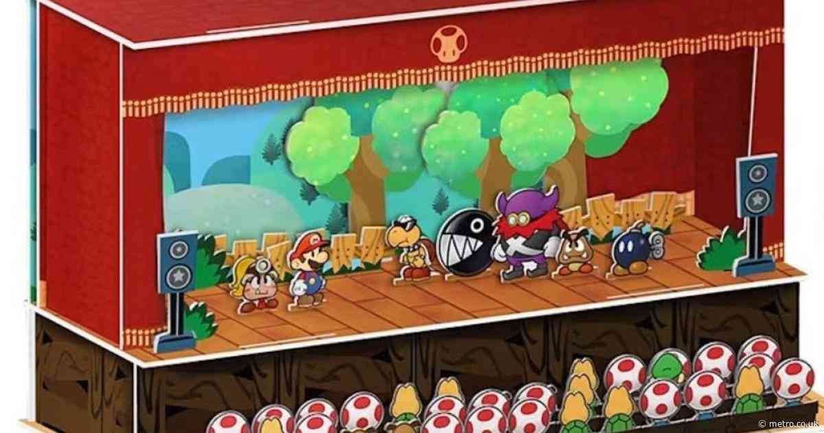 Paper Mario has the best pre-order bonus ever and Americans are jealous