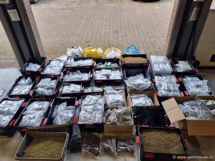 14.000 joints en 70 kilo drugs gevonden bij bedrijf in Hattemerbroek