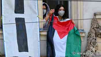 Festnahmen bei Palästina-Protest: Besetzer lehnen Frist der Humboldt-Uni ab