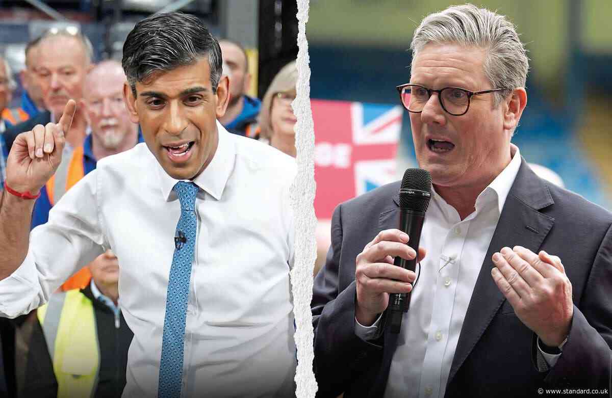 Rishi Sunak and Keir Starmer trade blows as election campaigns kick off