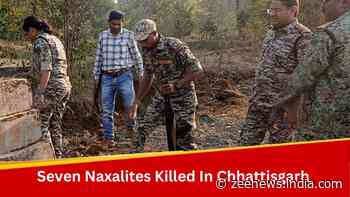 Seven Naxalites Killed In Encounter With Security Personnel In Chhattisgarh