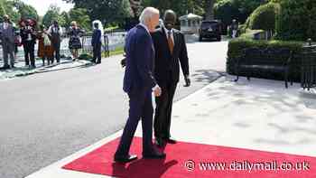 Biden rolls out the red carpet for President William Ruto of Kenya and warns of ISIS threat amid violence that has 'toppled too many democracies' as country is set to get 'major' ally designation