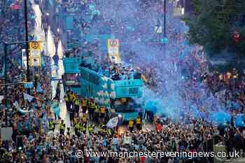 Where and when is Manchester City's parade and what time does it start?