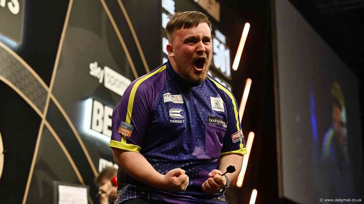 Luke Littler, now 17, is five months into stardom with millions watching his cheeky throws online, crowds jeering - and his 22-year-old girlfriend is still at his side. Tonight could be his biggest night in the Premier League darts final