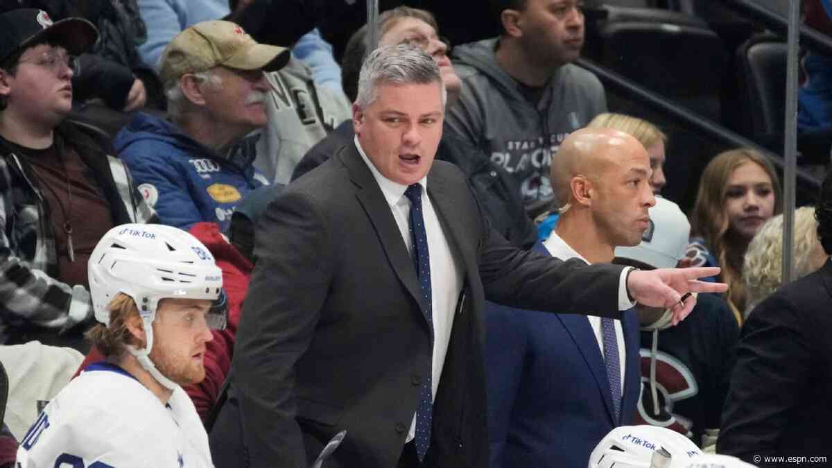 Keefe, after Leafs firing, hired to coach Devils