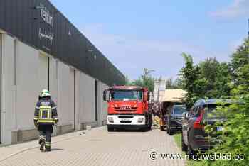 Industriebrand zorgt voor rookontwikkeling bij Wehton op Jagersborg Maaseik