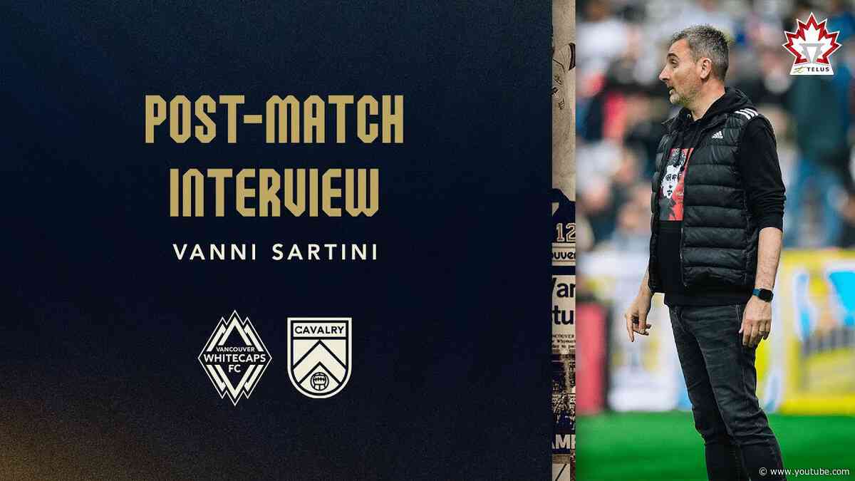 Post-Match Media Availability: Vanni Sartini | May 21, 2024