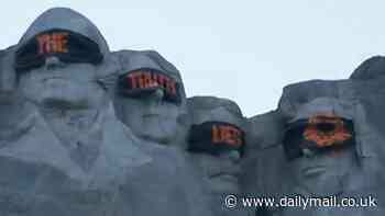 New Call of Duty Black Ops 6 teaser trailer is released: Mount Rushmore is vandalised in spray-paint reading 'The Truth Lies' while a news segment about defaced monuments plays