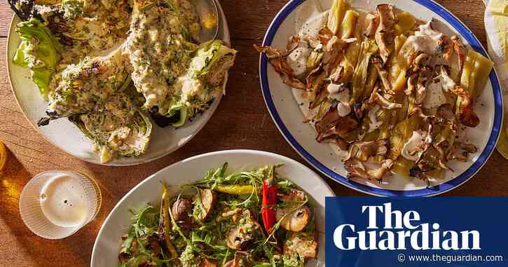 Meat-free barbecue: Ben Allen’s recipes for flame-grilled vegetables