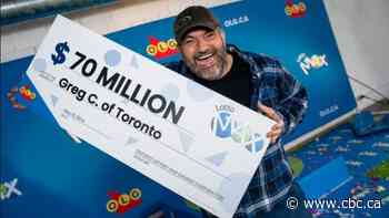 Toronto man wins $70M lottery jackpot, plans to spoil family, adopt dog