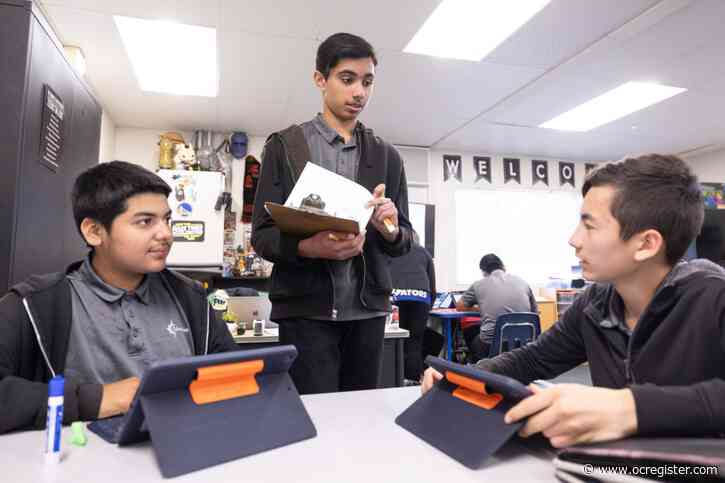 At this middle school, students teach each other. Is this new model the future of education?