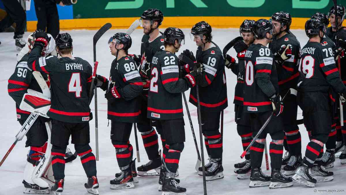 Canada, Switzerland reach hockey worlds semis
