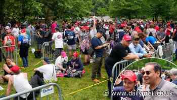 Trump set for historic Bronx rally: Thousands descend on New York City as residents reveal what they really think of Biden