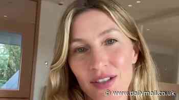 Gisele Bundchen thanks her fans for donating money to the victims of catastrophic flooding in Brazil