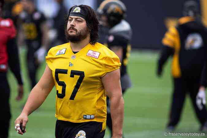 Veteran offensive lineman Revenberg accepting of leadership role with Ticats