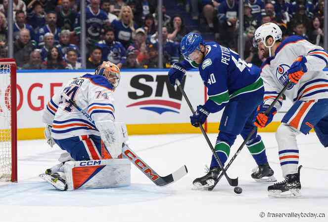 Vancouver Canucks star Elias Pettersson dealt with knee injury through playoffs