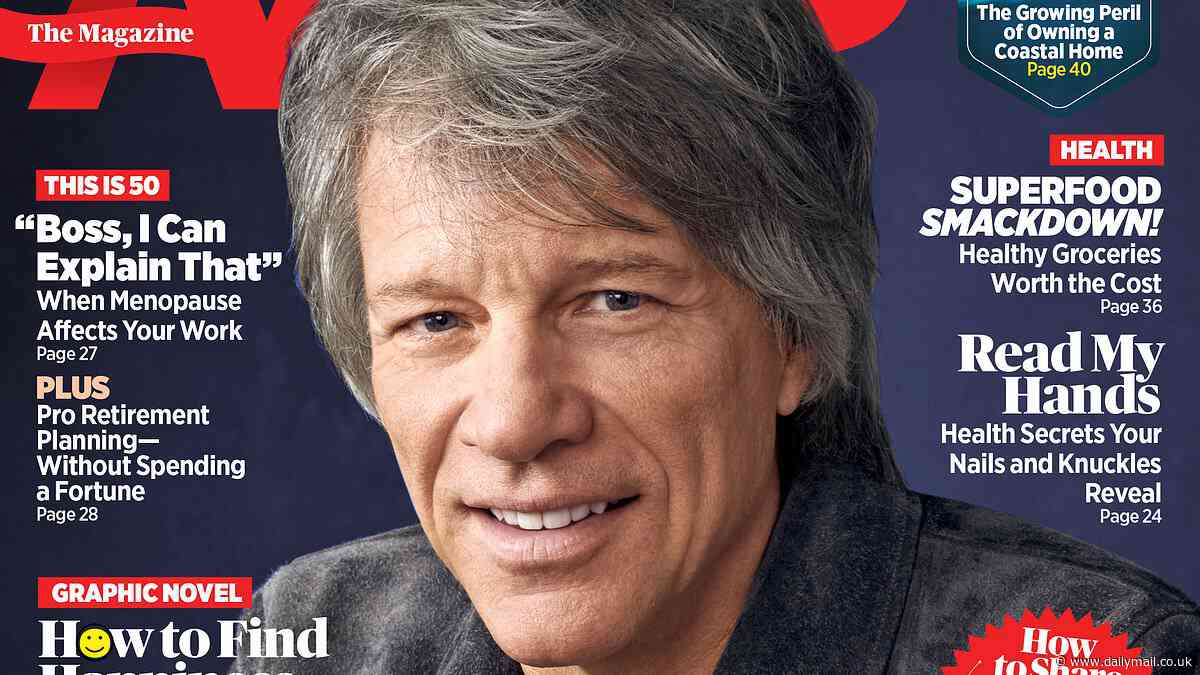 Jon Bon Jovi, 62, gets candid about emotional response to vocal loss before rare throat surgery as he adds 'people had to talk me off the ledge'