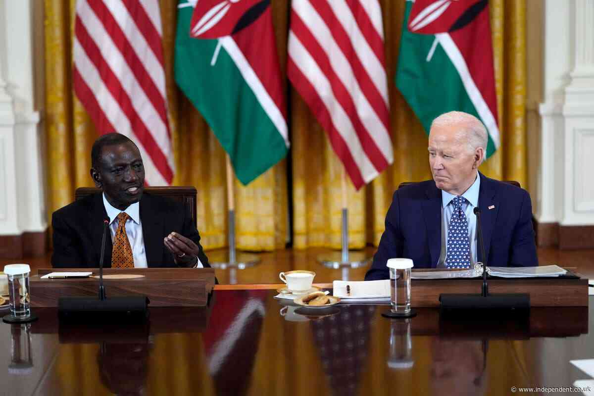 Watch as Biden and Kenya’s president hold press conference after White House visit