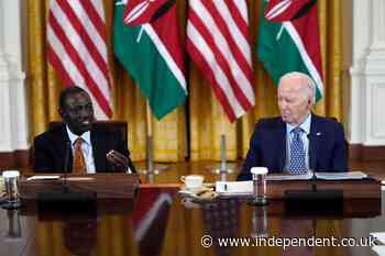 Watch as Biden and Kenya’s president hold press conference after White House visit