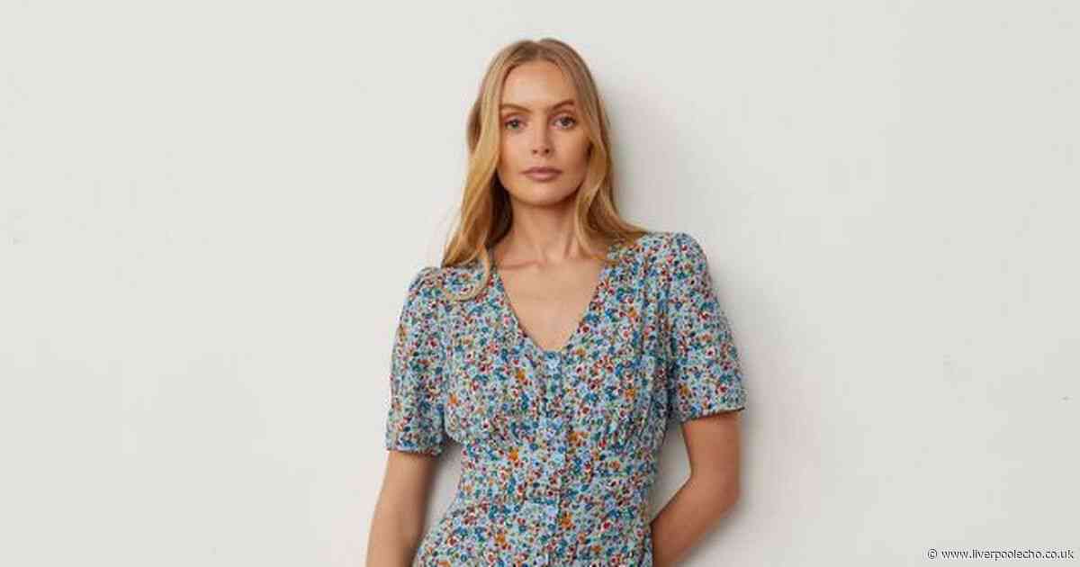 Marks and Spencer's £39 floral midi dress wins over shoppers with its flattering fit