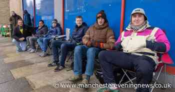 The lads who've travelled miles to queue for 48 hours... for a pair of trainers