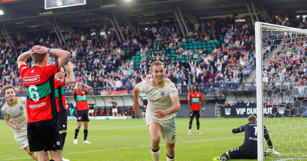 Sterk seizoen eindigt toch in mineur voor NEC door curieuze goals Go Ahead in play-offs