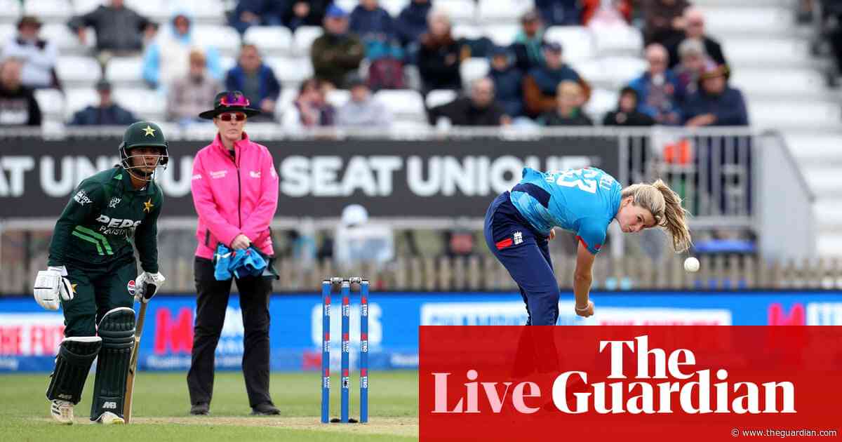 England beat Pakistan by 37 runs in first women’s cricket ODI – as it happened