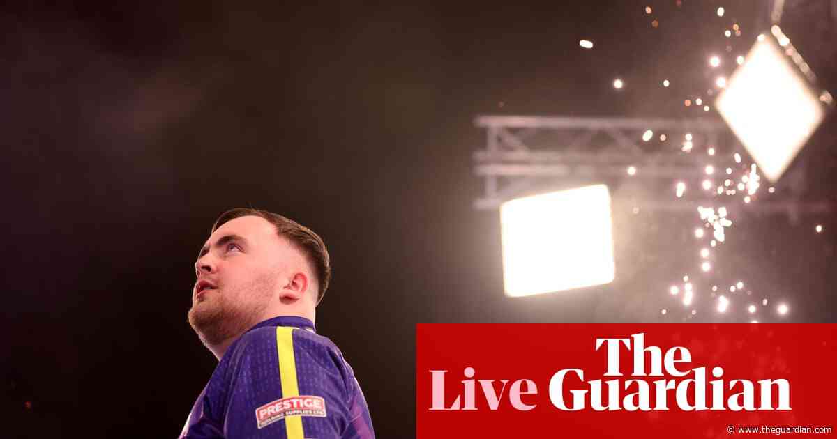 Premier League Darts: Luke Littler to face Luke Humphries in final – live