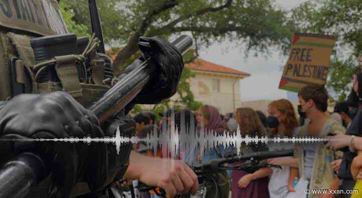 Texas DPS radio traffic captures clash between law enforcement and protesters on UT campus