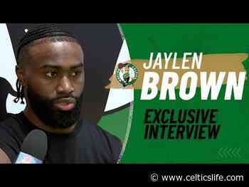Watch: Jaylen Brown talks biggest shot of his career and preparing for Game 2
