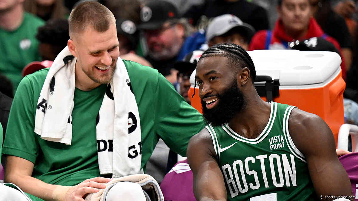 How Jaylen Brown is helping Porzingis as Celtics star nears return