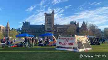 U of T gives encampment 24 hours to consider latest offer, says it won't cut ties with Israeli universities