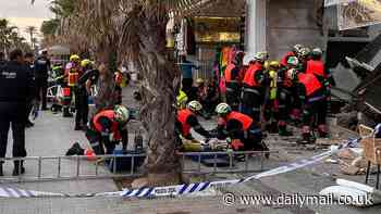 Four dead and dozens more injured after building collapses at Majorcan beach resort