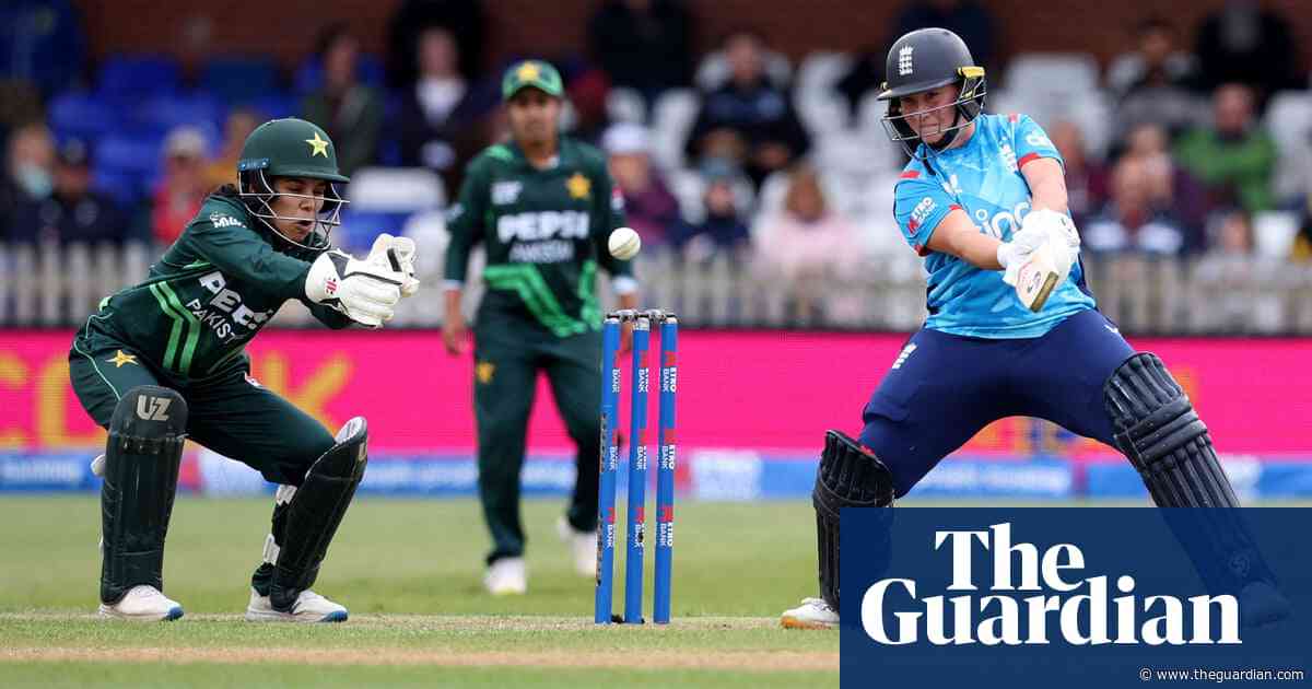 England’s Alice Capsey leads the way in ‘scrappy’ ODI win over Pakistan