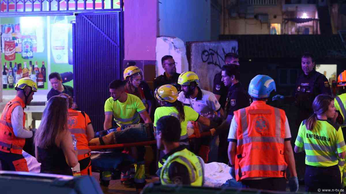 Mindestens 30 Verletzte: Tote bei Einsturz von Lokal am Ballermann auf Mallorca