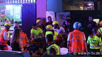 Mindestens 30 Verletzte: Tote bei Einsturz von Lokal am Ballermann auf Mallorca