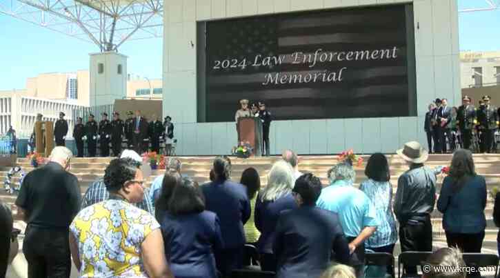 Albuquerque police hold annual law enforcement memorial service