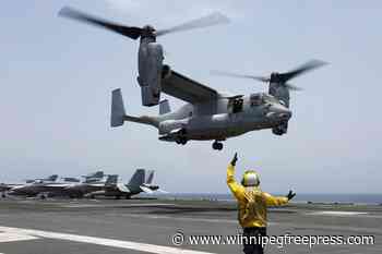 Families of Marines killed in 2022 Osprey crash file lawsuit against the aircraft’s manufacturers