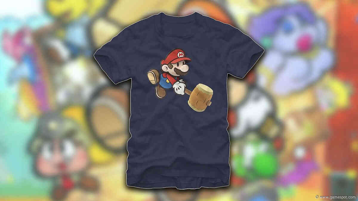 This Official Paper Mario T-Shirt Is Nearly 25% Off At Amazon