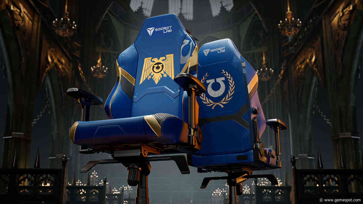 Secretlab Reveals Warhammer 40K: Space Marine Gaming Chair, Preorders Live Now