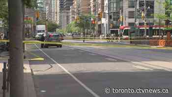 Downtown Toronto street reopens after falling glass prompts closures