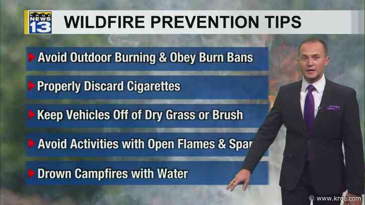 High fire danger continues into Memorial Day Weekend