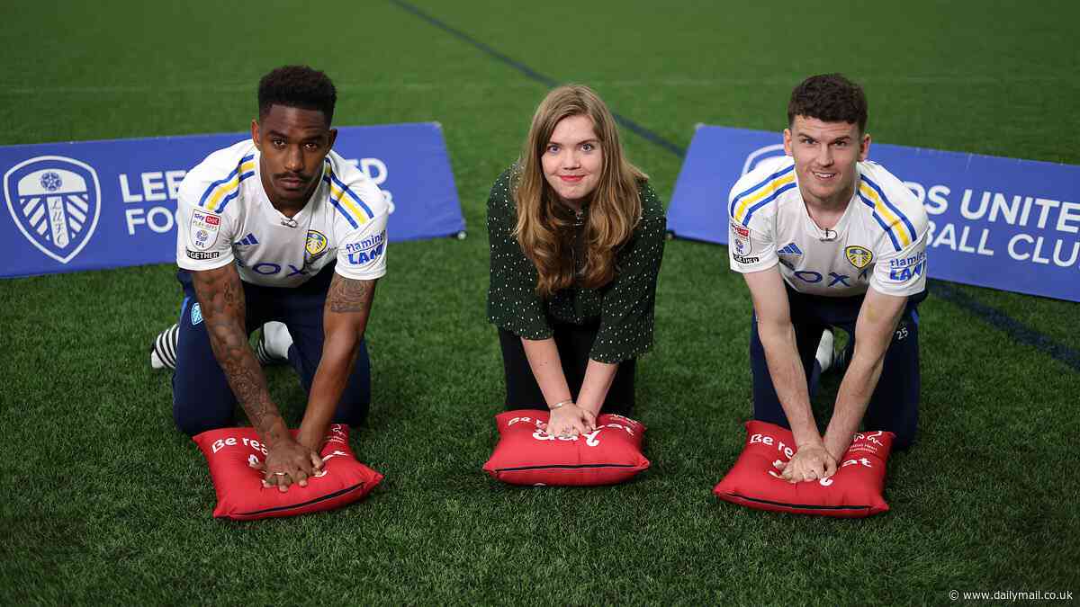Leeds United and Southampton put rivalries on hold on the eve of the Sky Bet Championship Play-Off Final for British Heart Foundation campaign Every Minute Matters - in a bid to recruit 270,000 people to learn CPR