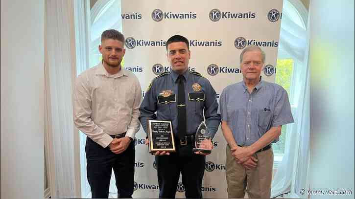 LPSO deputy honored for actions during May 2023 shootout at Denham Springs shopping center