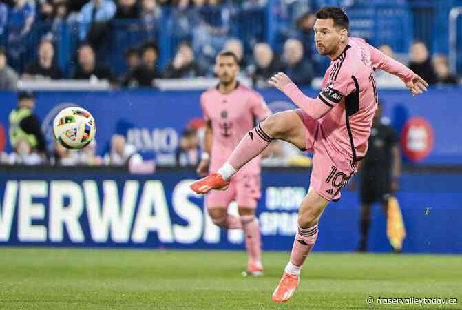 Soccer superstar Lionel Messi expected to miss MLS game in Vancouver: Whitecaps
