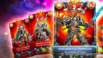 Warhammer Combat Cards - Official Abaddon The Despoiler Reveal Trailer | Skulls 2024