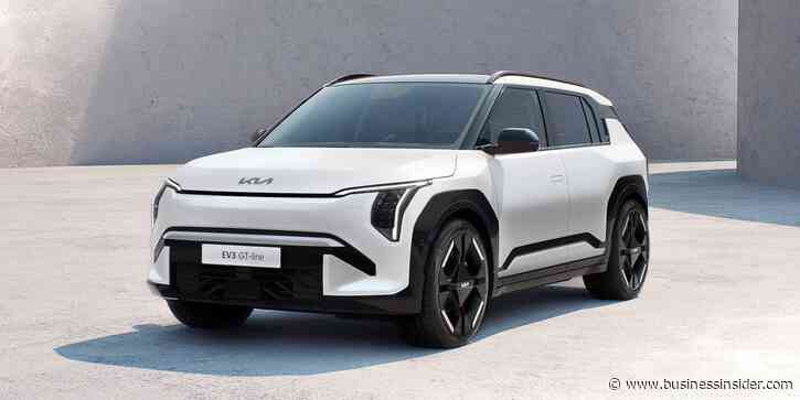 Kia unleashed a stylish new electric SUV with 373 miles of range &mdash; see the EV3
