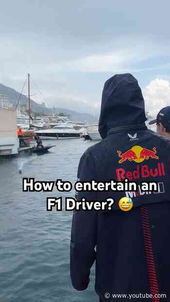 So it’s a really simple solution … 🤣 #F1Driver #Monaco
