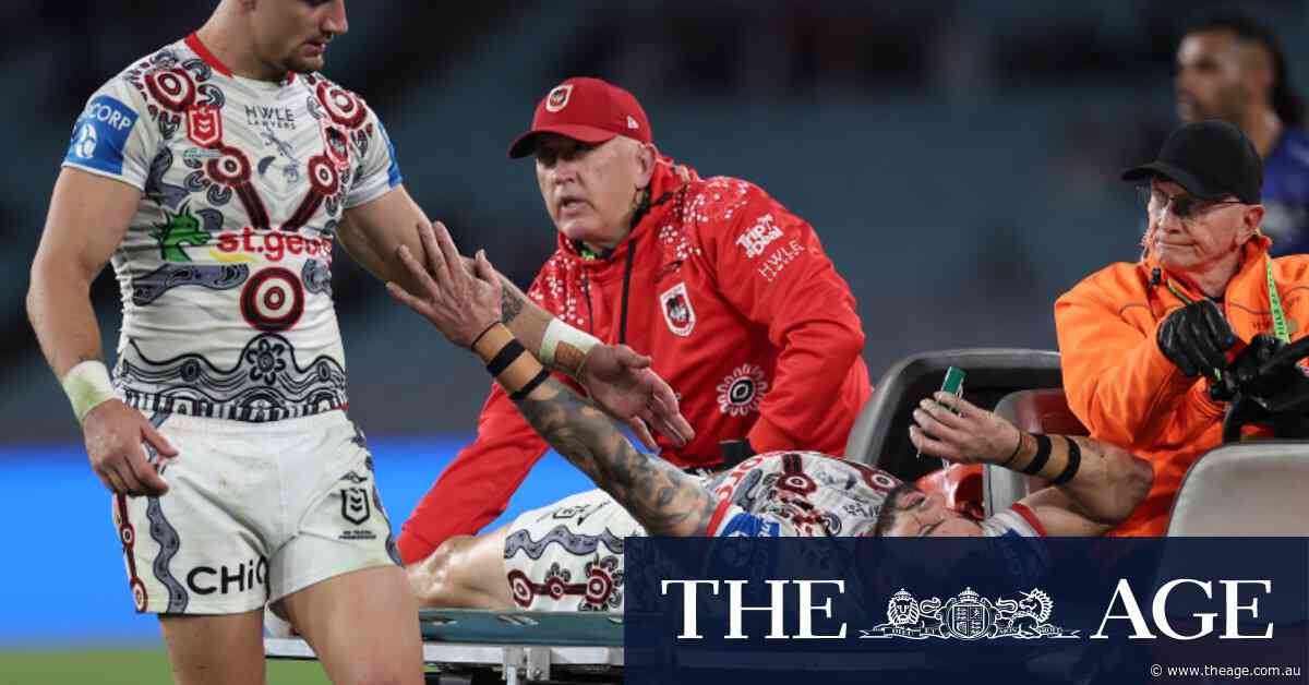 Dragons star Bird cleared of fracture after agonising injury