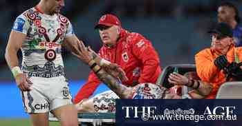 Dragons star Bird cleared of fracture after agonising injury